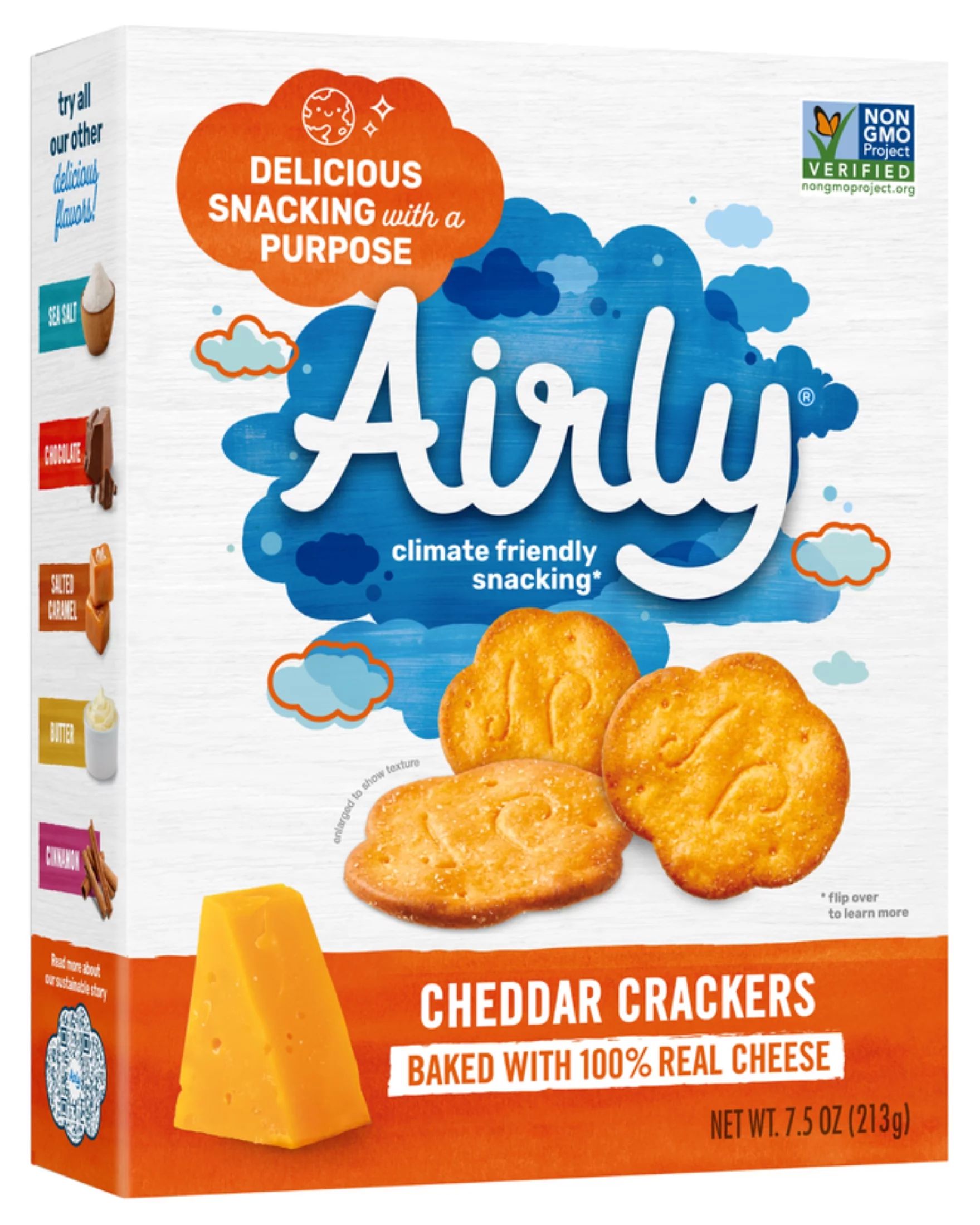 Airly Crackers, Cheddar Cheese, 7.5 oz or 213g | Walmart (US)