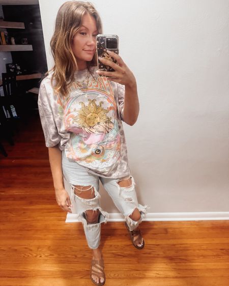 Another Walmart oversized graphic tee find 

They are quickly becoming my mama uniform for all the comfort this summer for an easy quick outfit 🫶🏼🌼

#LTKFindsUnder50 #LTKStyleTip #LTKWorkwear