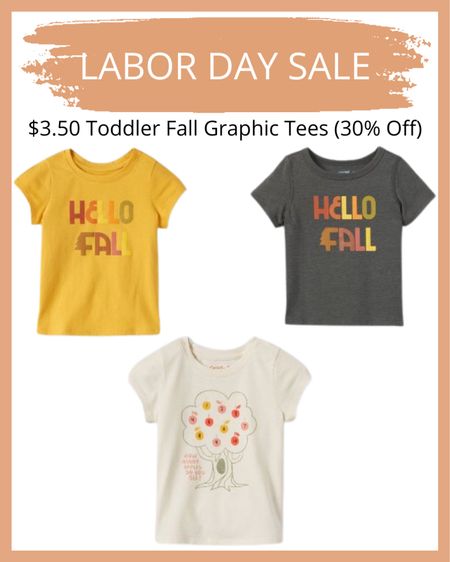 Labor Day Sale - 30% Off Toddler Fall Graphic Tees

Target / target style / toddler tree / Labor Day sale / target sale / toddler fall outfit / graphic tee / toddler tees 

#LTKSale #LTKkids #LTKSeasonal