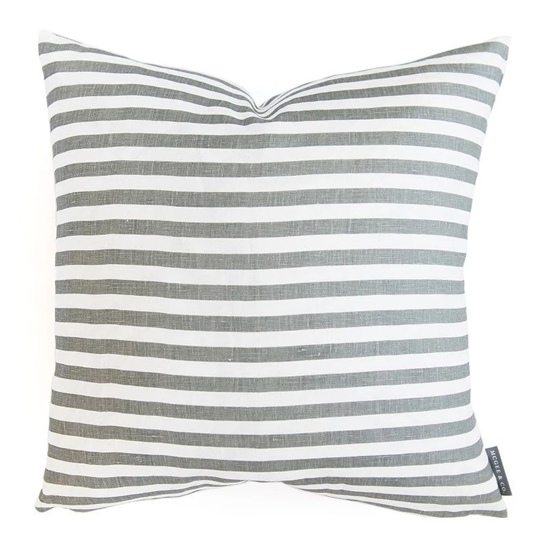 Perfect Stripe in Gray | McGee & Co.