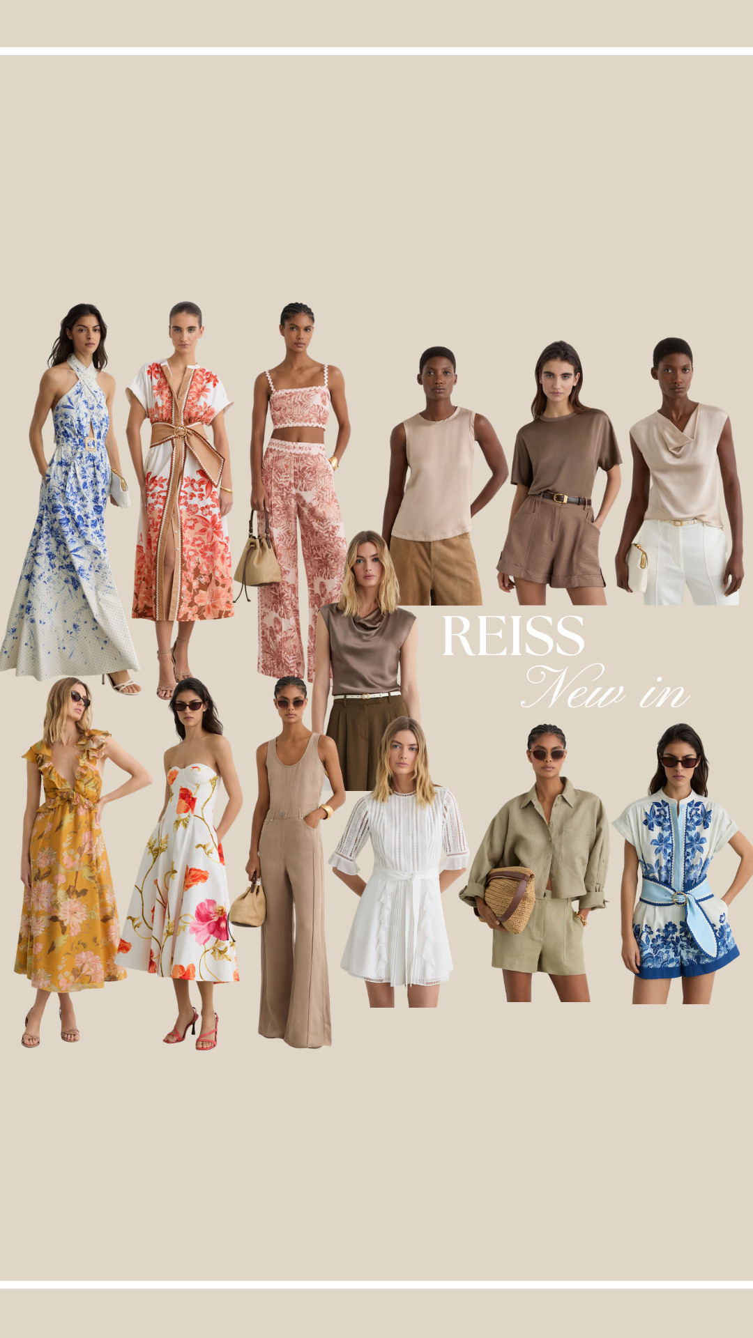 Reiss Spring New In Edit
Spring Outfit Inspo, Spring Colours, Floral Print, Co-Ord, Silk Top, Beach Outfit  

 #LTKuk #LTKspring #LTKeurope