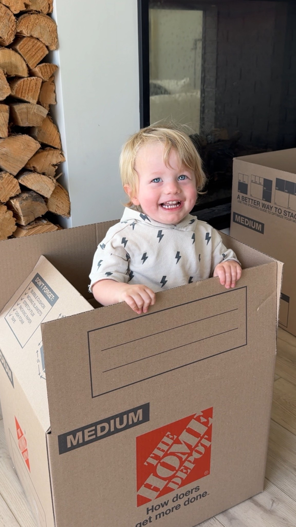 I asked for your best moving hacks and the most common I received was to pack an “open first” box filled with necessities so you have what you need before starting the big unpacking process. LOVE this tip and love our packing supplies from the @homedepot! #movingday #movingsupplies
#TheHomeDepotPartner  #TheHomeDepot 

#LTKHome #LTKKids #LTKFamily