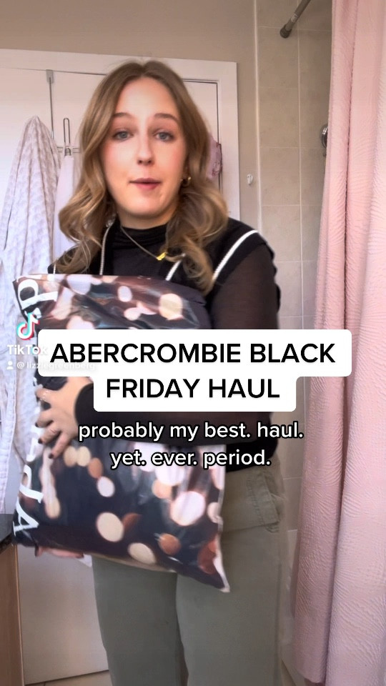 THE BEST BLACK FRIDAY ABERCROMBIE HAUL EVER !!!!

#LTKworkwear #LTKGiftGuide #LTKSeasonal