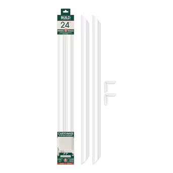 BUILD and BATTEN 2 Pack Panel Rail Kit 22-in Unfinished Polystyrene Wall Panel Moulding Lowes.com | Lowe's