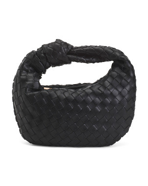 Leather Woven Knot Clutch | Handbags | Marshalls | Marshalls