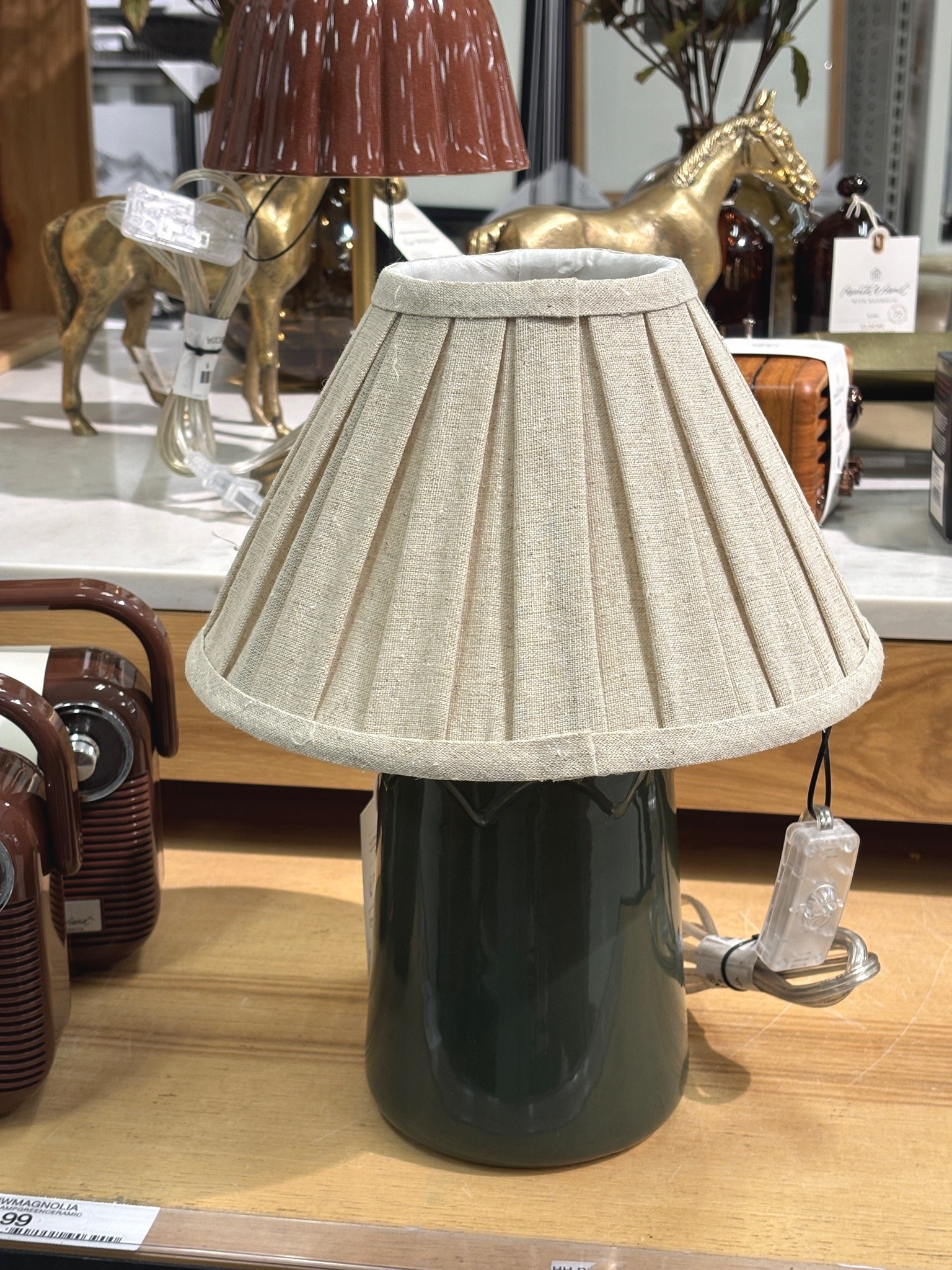 Fall has arrived at Target 🍂 pretty green ceramic lamp and pleated lampshade, and brass horse 🐎

#LTKSaleAlert #LTKHome #LTKSeasonal