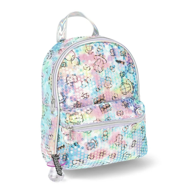 Justice Girls’ Bazooka and Ring Pop Mini Backpack with Keychain | Walmart (US)