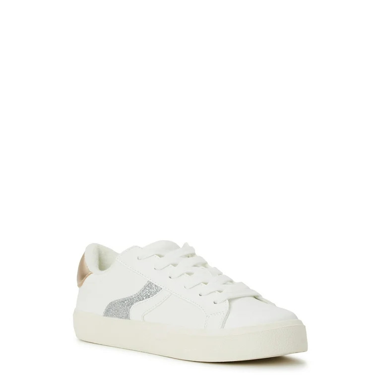 Time and Tru Women's Metallic Fashion Sneakers | Walmart (US)