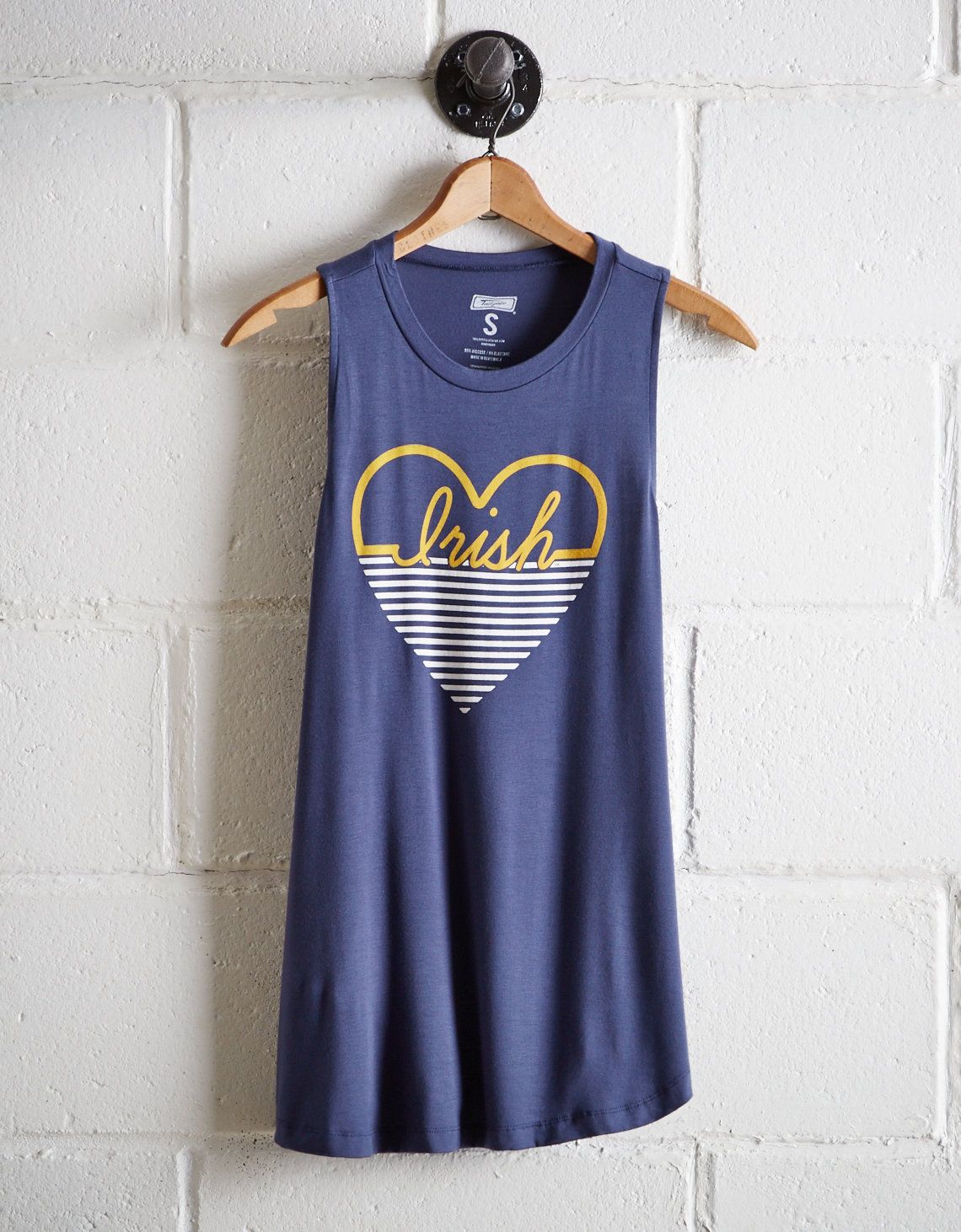 Tailgate Women's Notre Dame Tank, Blue | American Eagle Outfitters (US & CA)