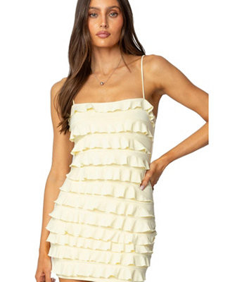 Women's Nadya Ruffled Mini Dress | Macy's