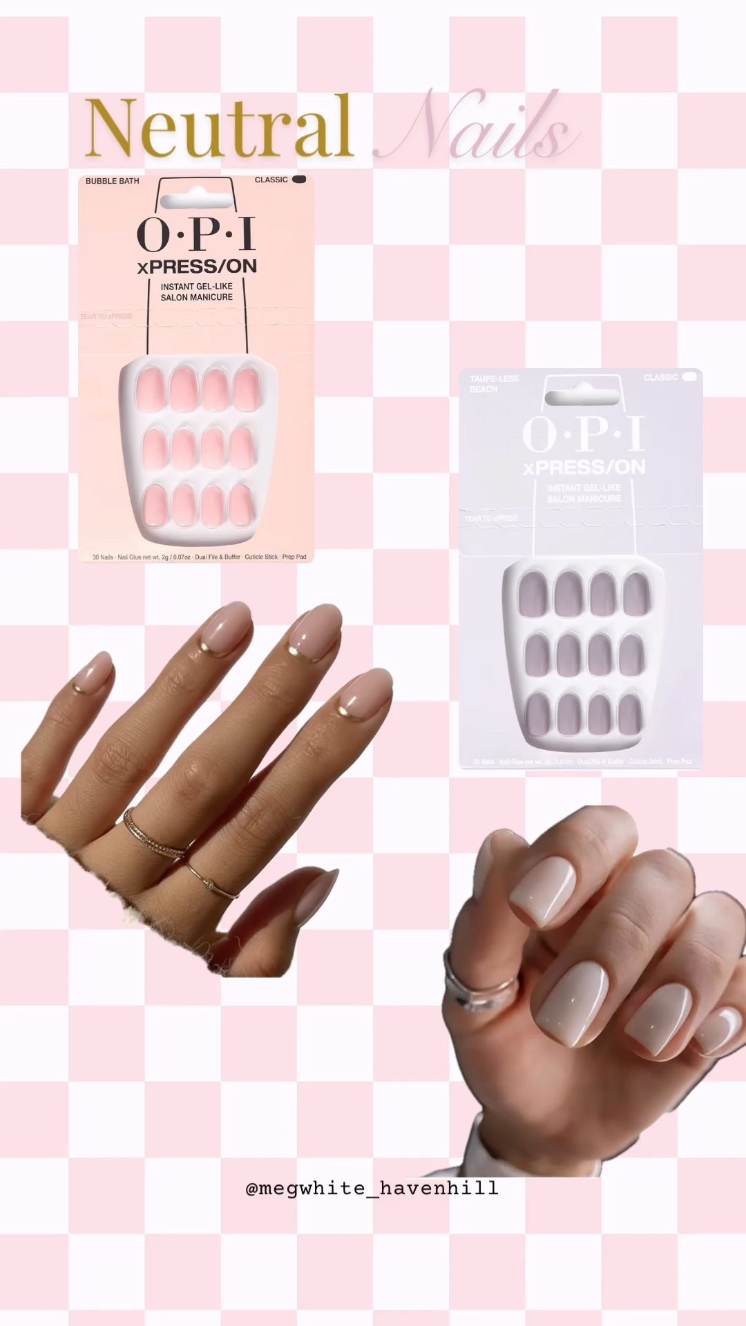 Neutral nail girls - These are for you – the absolute best!


#LTKBeauty #LTKOver40 #LTKStyleTip