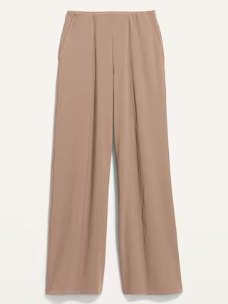 High-Waisted PowerSoft Wide-Leg Pants for Women | Old Navy (US)