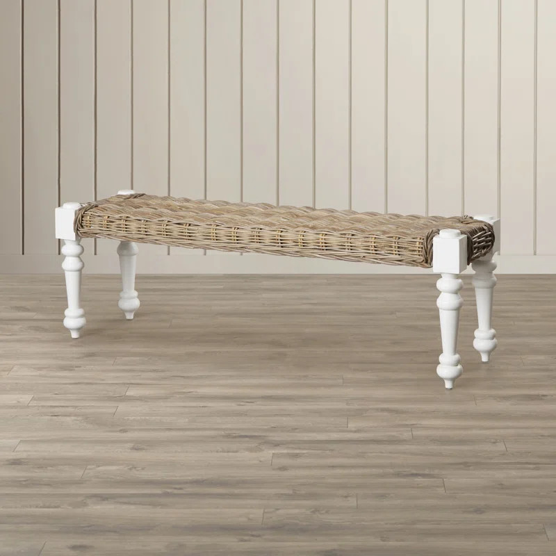 Desideria Wicker Bench | Wayfair North America