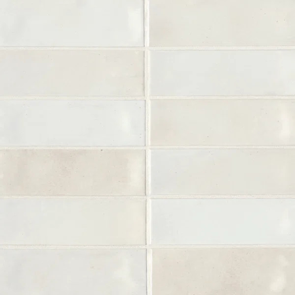 Celine 2" x 6" Porcelain Mosaic Sheet Wall & Floor Tile | Wayfair North America