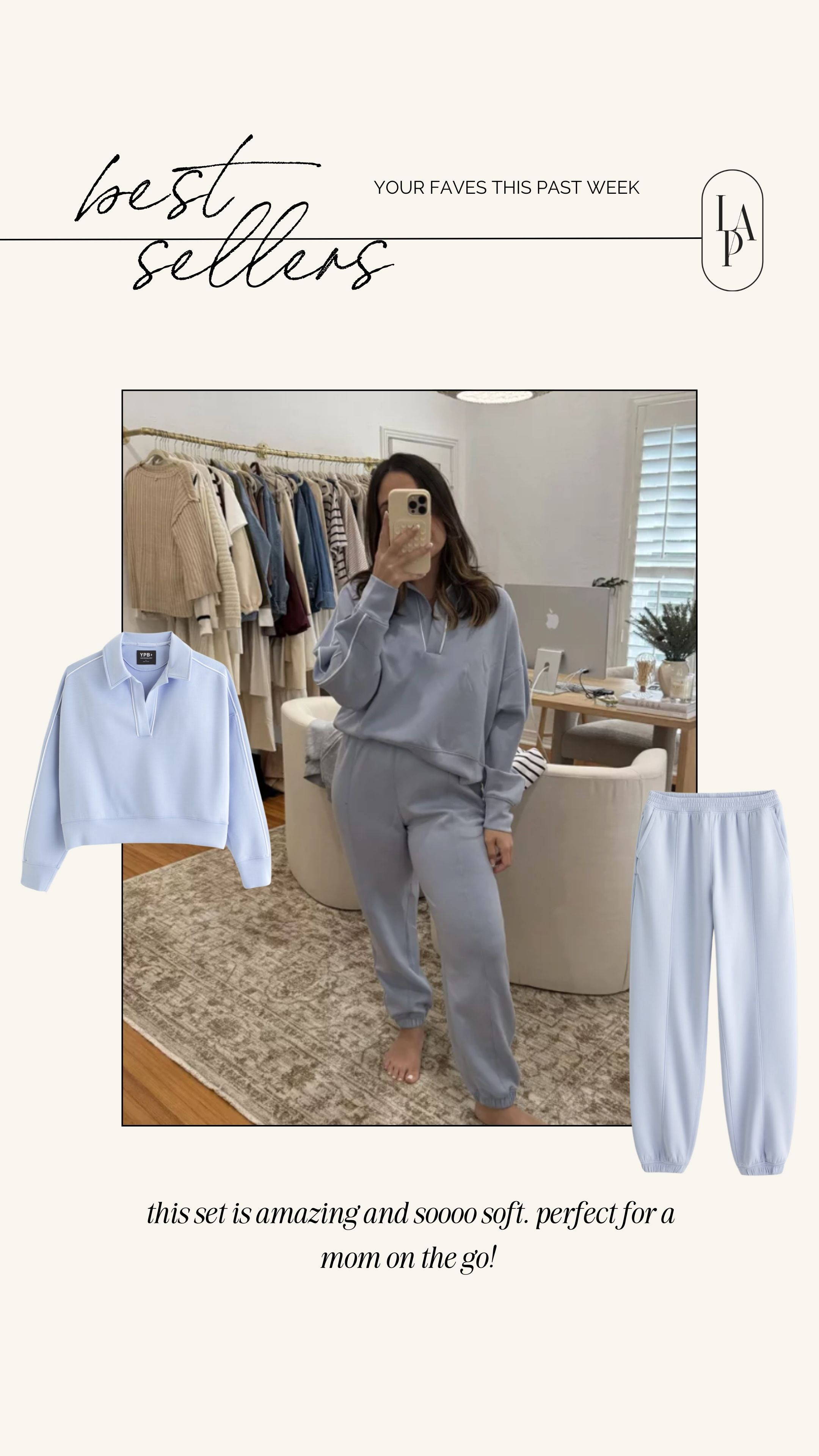 Wearing a size medium in this super comfortable elevated set perfect for on the go!  

 #LTKFindsUnder100