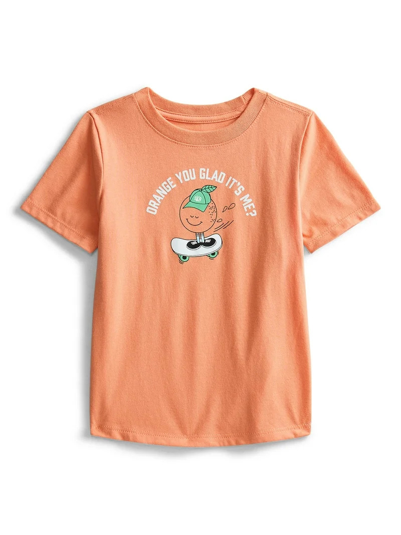 Wonder Nation Toddler Boys' Graphic Tee with Short Sleeves, Size 18M-5T | Walmart (US)