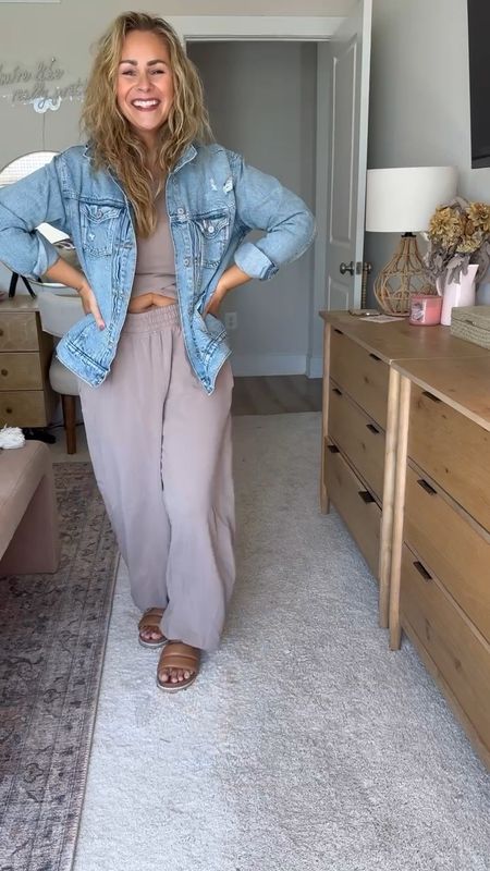 Free People set every mom needs ✨ I’m wearing a Medium 

I paired it with a classic denim jean jacket from Old Navy and Amazon slide sandals. 


#LTKTravel #LTKFindsUnder100 #LTKStyleTip