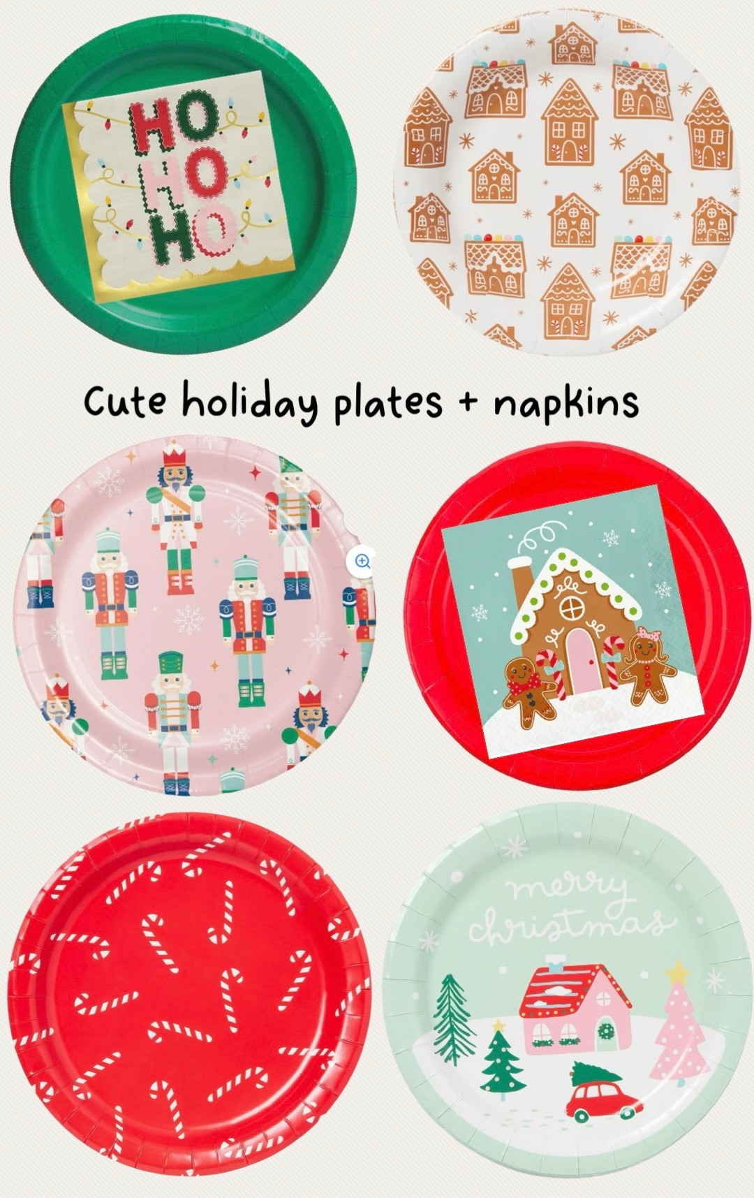 Cute disposable holiday plates and dishes! 
.


#LTKFindsUnder50 #LTKSeasonal #LTKHoliday