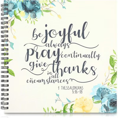 Faithful Finds Prayer Journal, Christian Faith Devotional, Floral Spiritual Spiral Bound Bible Journal for Women (8.8 x 8.5 Inches) | Target