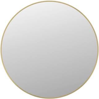 Delta 31 in. W x 31 in. H Framed Round Wall Bathroom Vanity Mirror in Matte Gold-RRCTF31-MGD-R - ... | The Home Depot