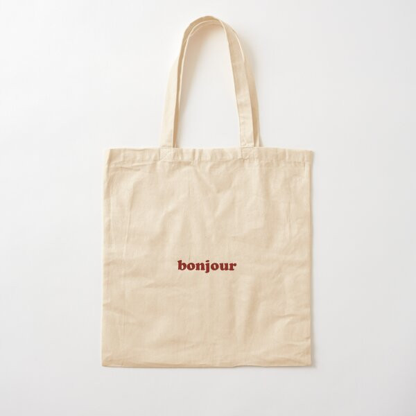 bonjour tote bag Tote Bag | Redbubble (US)
