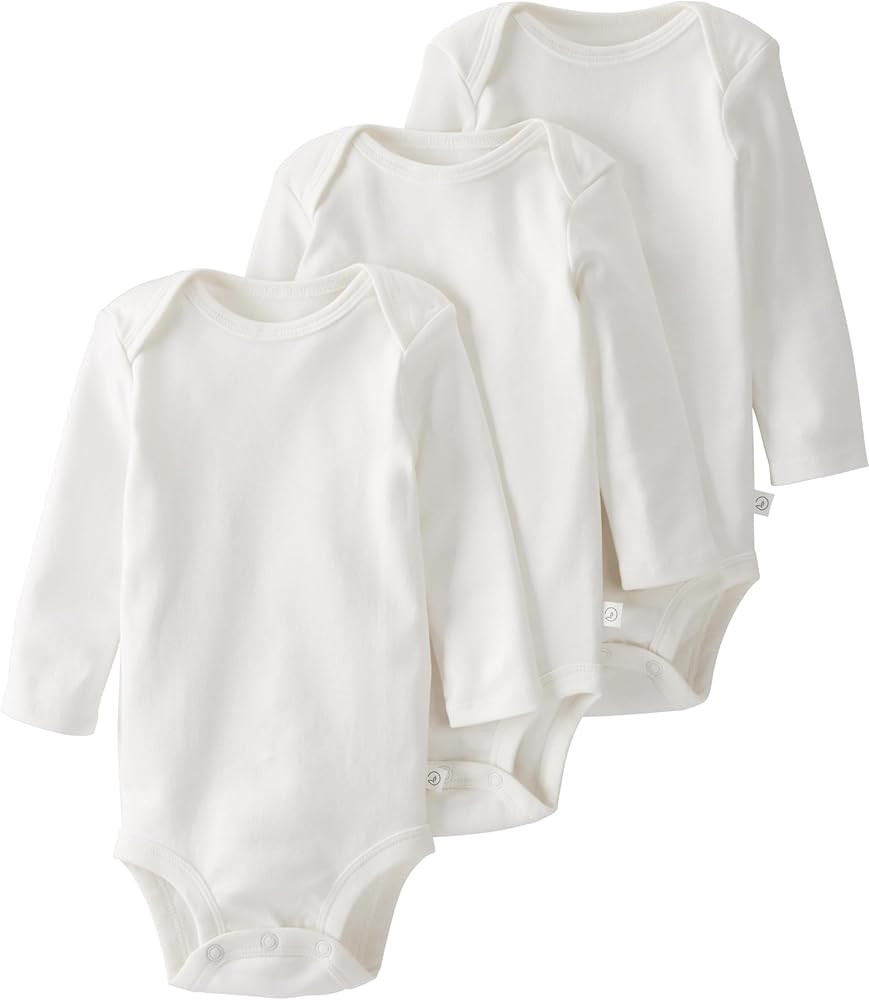 little planet by carter's unisex-baby 3-pack Long Sleeve Bodysuits Made With Organic Cotton | Amazon (US)