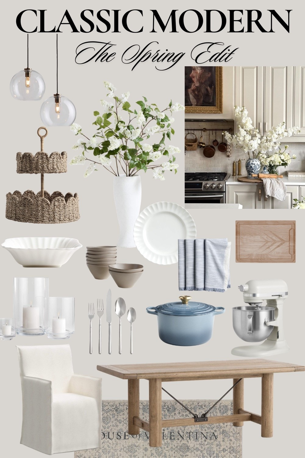 This is utter perfection! Classic modern is everything right now and I’m here for it! This mix of styles and the color combos are perfect for Spring and Summer!