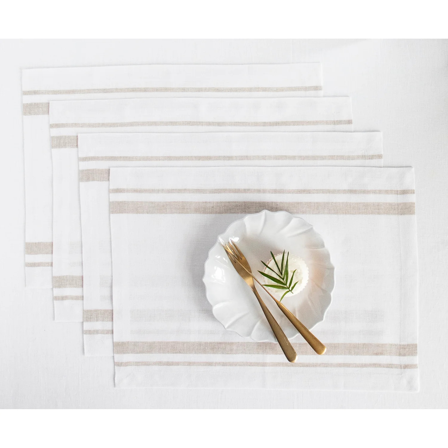 French Stripe Placemats | Solino Home