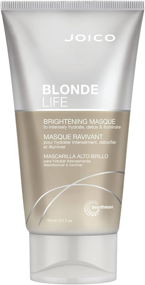 Joico Blonde Life Brightening Masque | Instantly Hydrate | Neutralize Chlorine & Detox Hair | For... | Amazon (US)