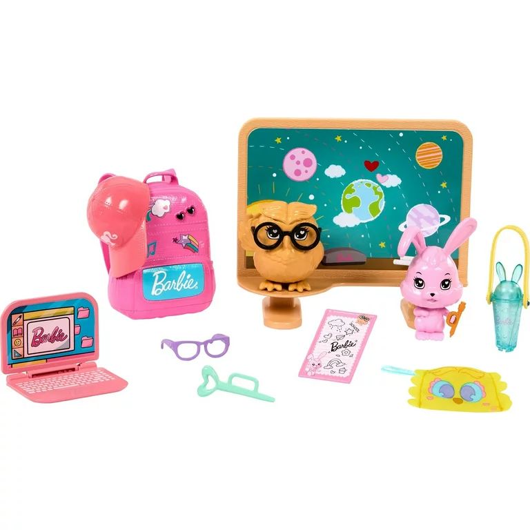 Barbie Accessories for Preschoolers, School Theme, My First Barbie | Walmart (US)