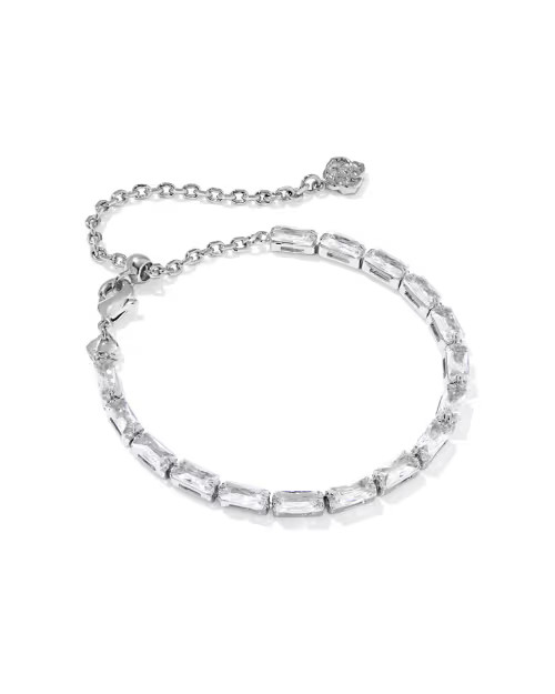 Paige Silver Tennis Bracelet | Kendra Scott