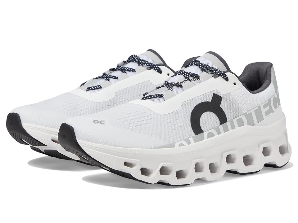 On Cloudmonster Women's Shoes White : 9.5 M, Fabric/Manmade | Zappos