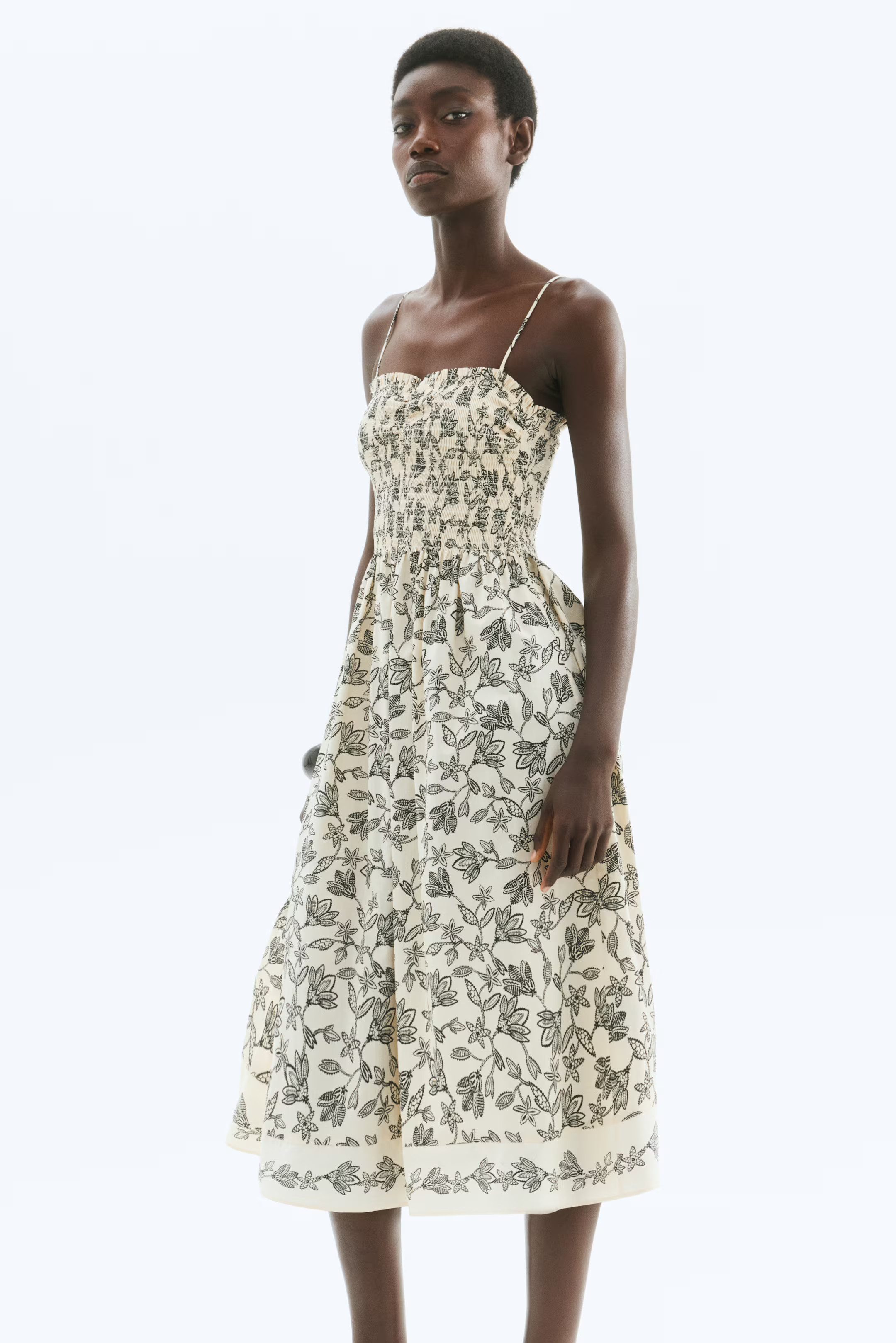 Smocked-bodice Dress | H&M (US + CA)