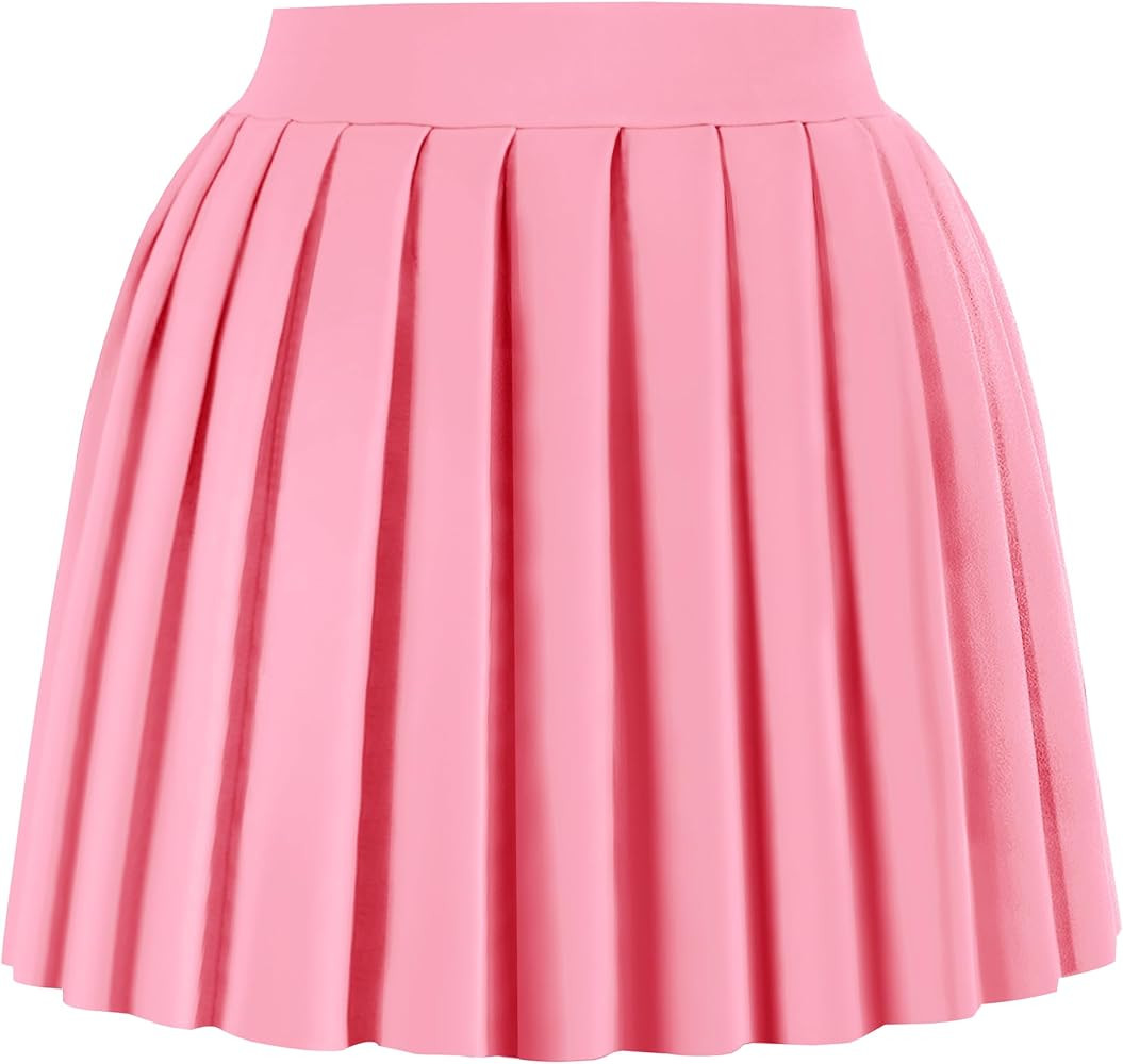 tagunop Women's Mini Pleated Skirts Y2k Skater Skirt Club Skirts for Women Sexy A-Line Uniform Te... | Amazon (US)
