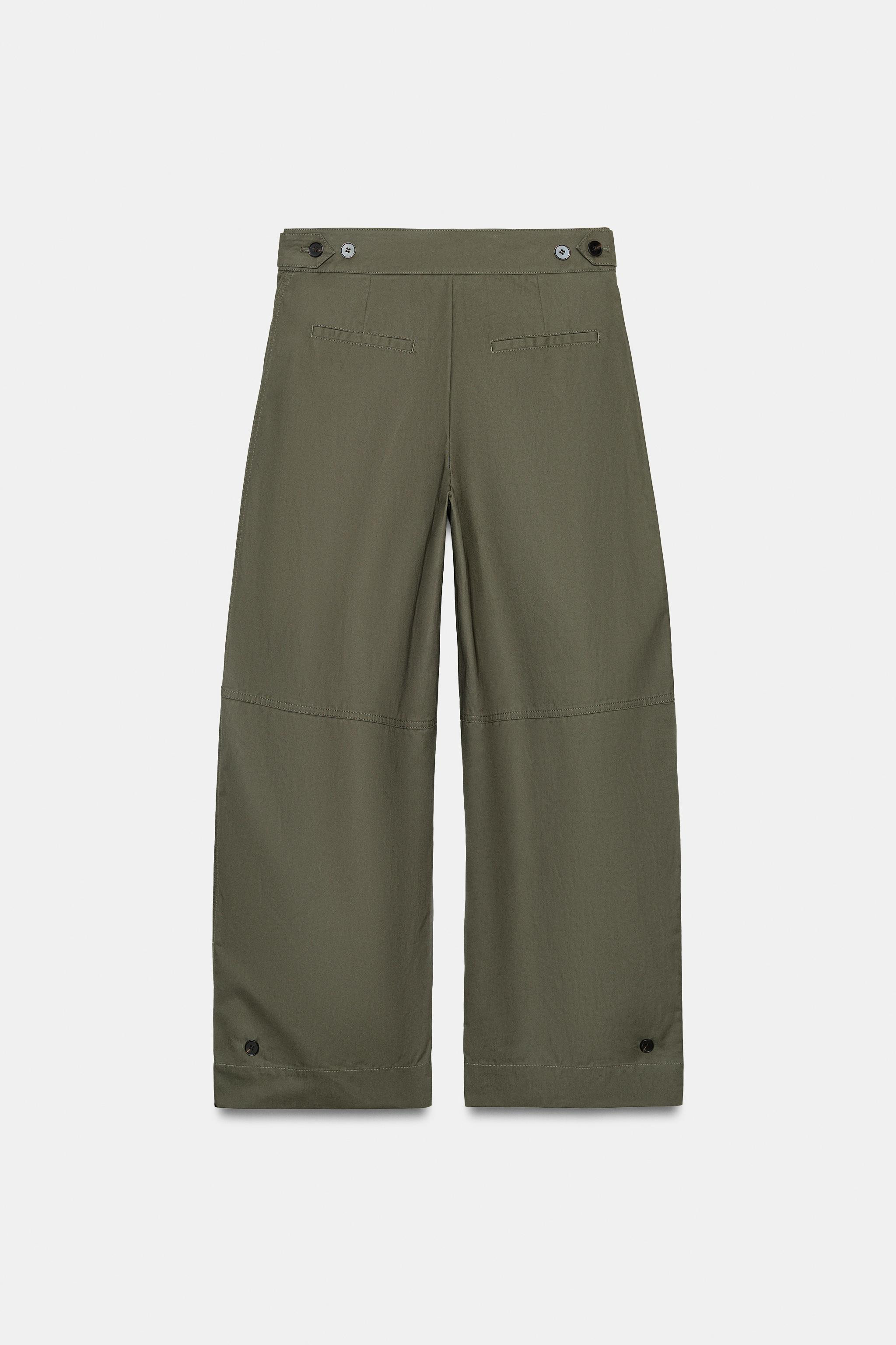 BARREL TROUSERS WITH LOOPS | Zara FR