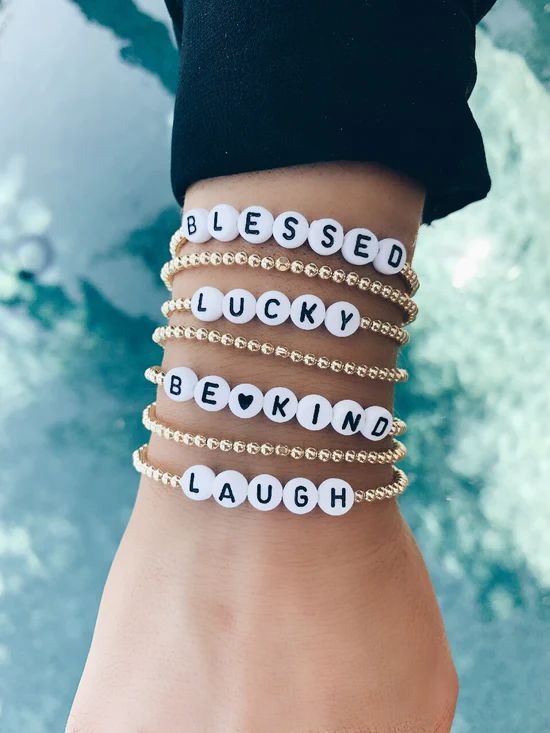 Say It Bracelets | Mac and Ry Jewelry