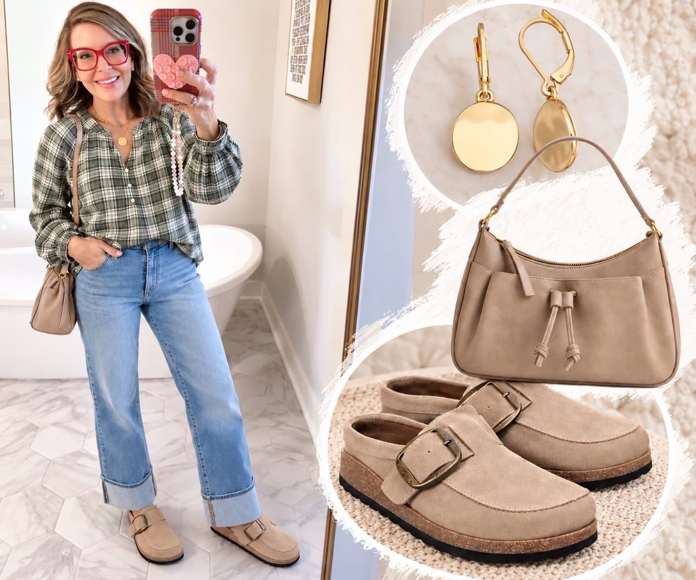 OK, you all loved the last Kohl’s look that I was in, so here is another one. I’m really liking the slip on mules. It’s another option instead of sneakers or booties! 

Dropping 🔗👇 to shop

#LTKootd #LTKSaleAlert #LTKSeasonal