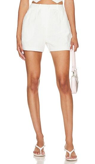 Wallace Shorts in White | Revolve Clothing (Global)