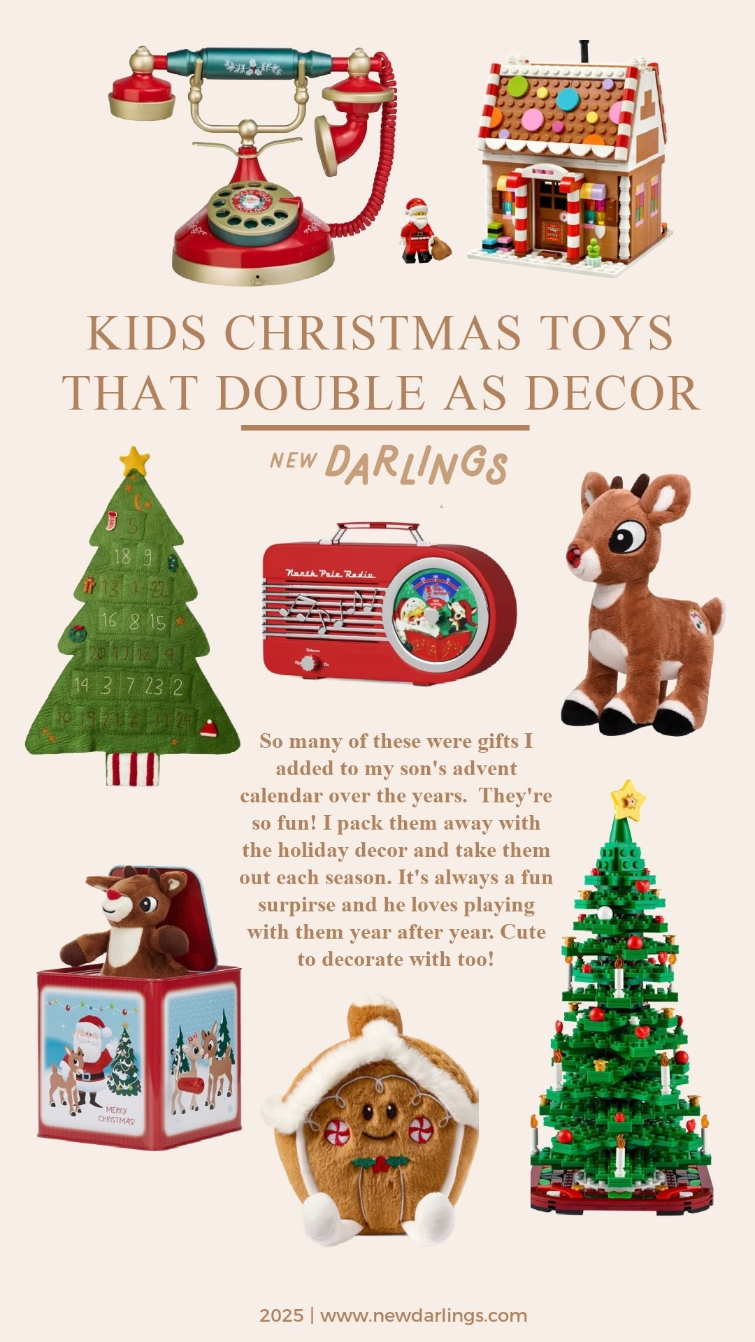 Cute ideas for the advent calendar. I love these little toys that double as decor for kids too! 

#LTKSeasonal #LTKHoliday