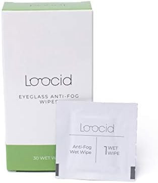 Loocid Anti Fog Wipes for Glasses (30 Count) - Lens Cleaner Wipes for Eyeglasses, Goggles, Face S... | Amazon (US)