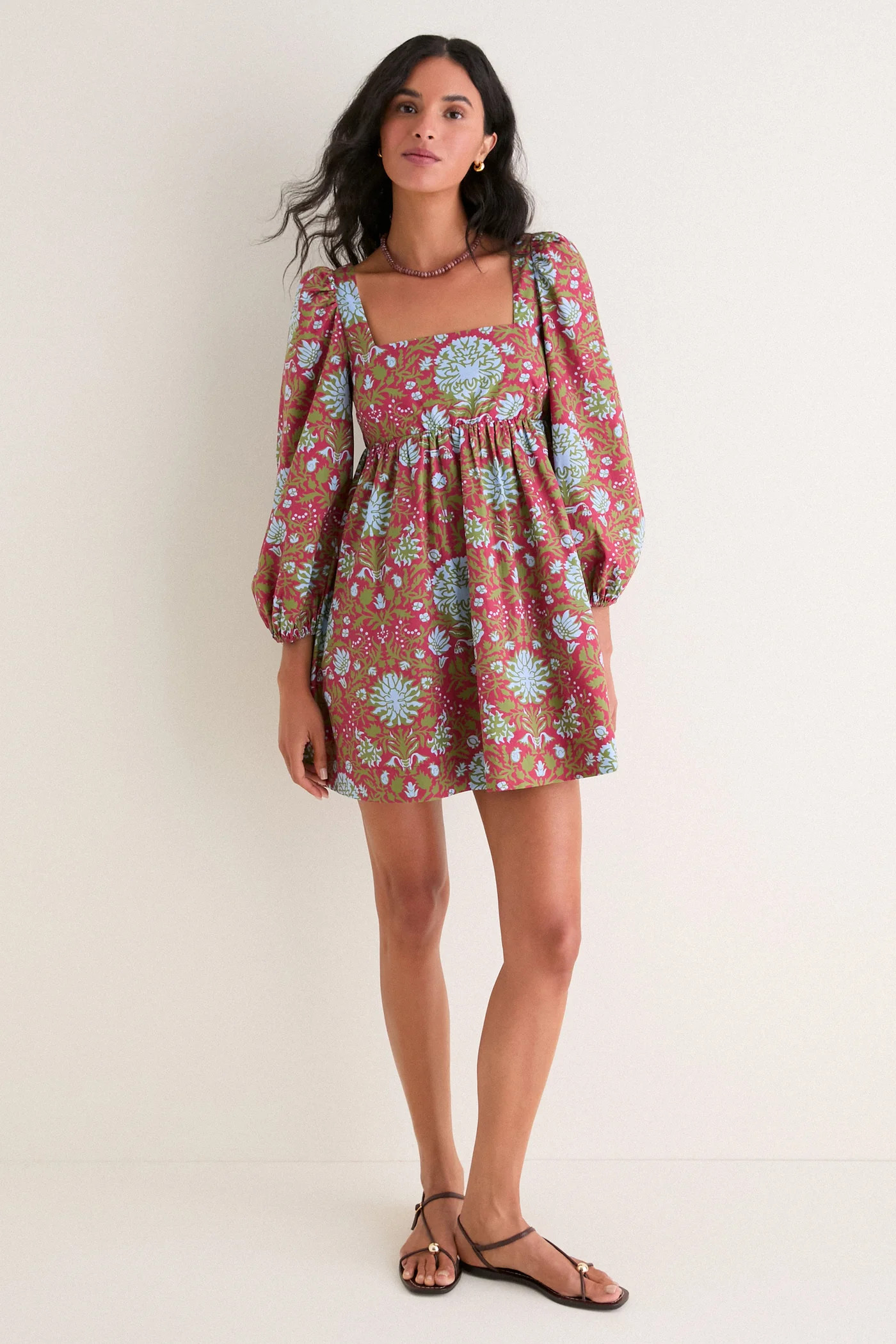 Chrysanthemum Floral Rita Mini Dress | Tuckernuck (US)