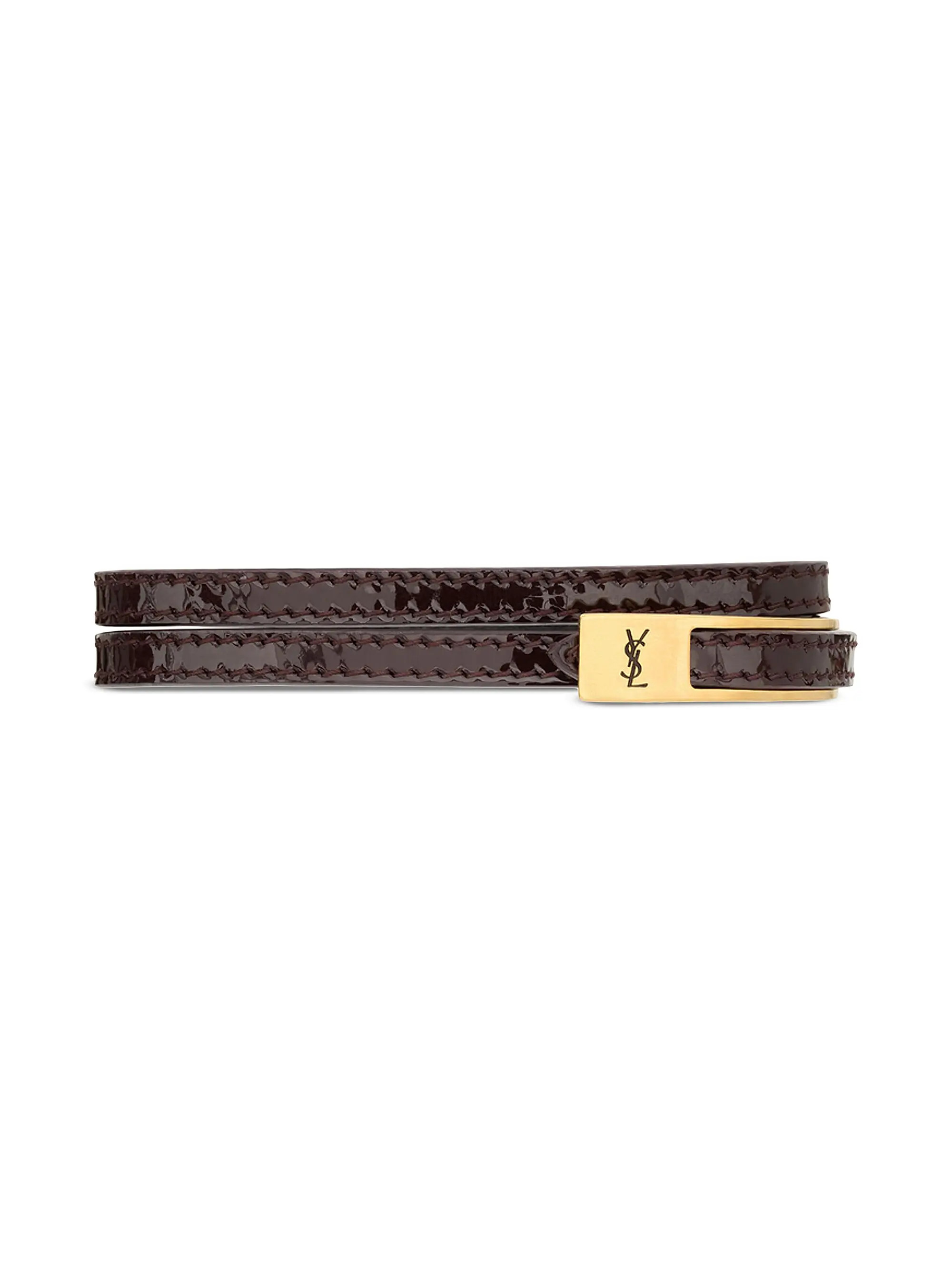 Cassandre Buckle Bracelet in Leather | Saks Fifth Avenue