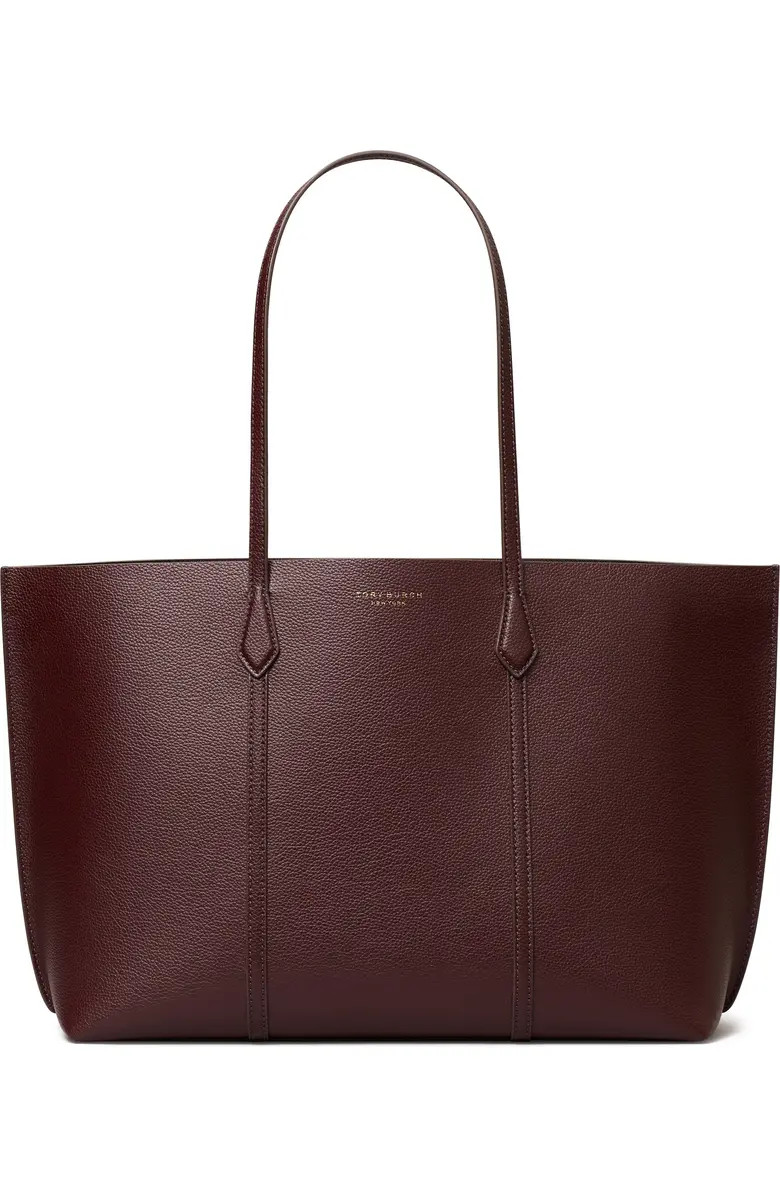 Perry Triple Compartment Leather Tote | Nordstrom