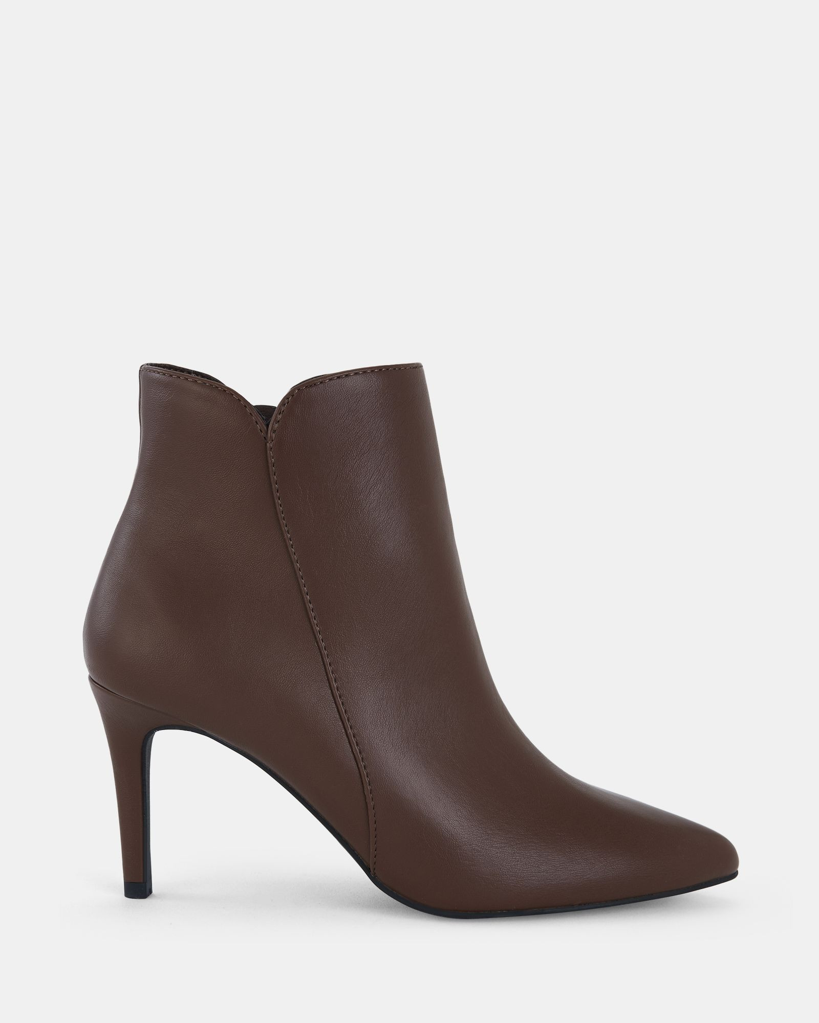 DELMONT MILK CHOCOLATE Ankle Boots | Novo Shoes