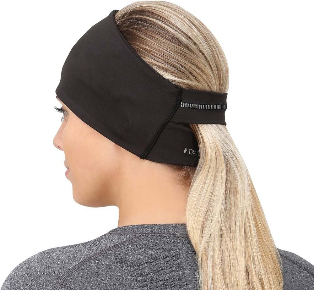TrailHeads Ponytail Headband - Adrenaline Series | Women’s Running Headband with Reflective Acc... | Amazon (US)