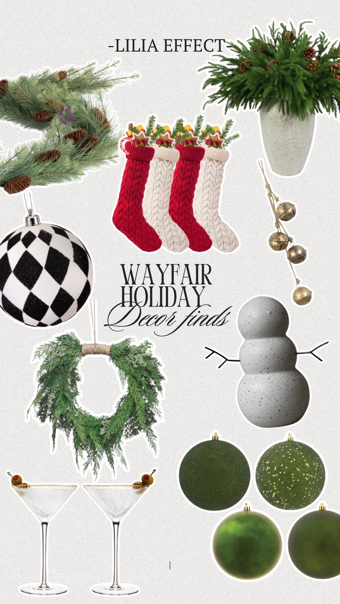 Wayfair Christmas decor which I love and have at my home!

Wayfair finds • ornaments • garland • martini glasses 

#LTKHoliday #LTKSeasonal #LTKSaleAlert