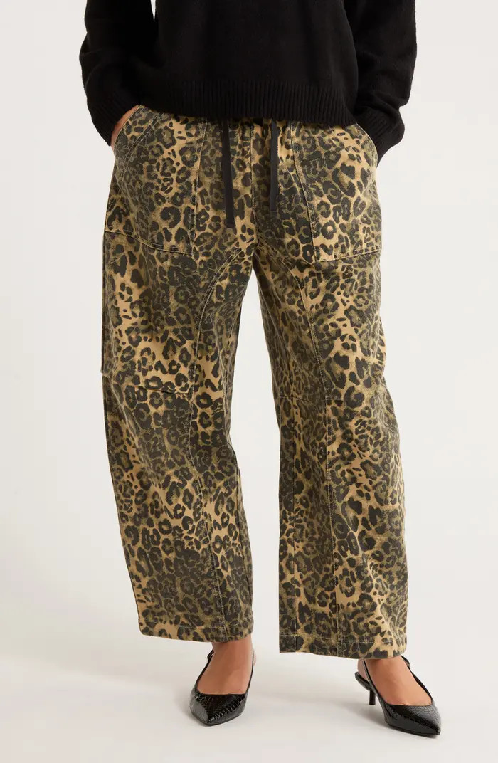 Cheetah Drawstring Pants | Nordstrom Rack