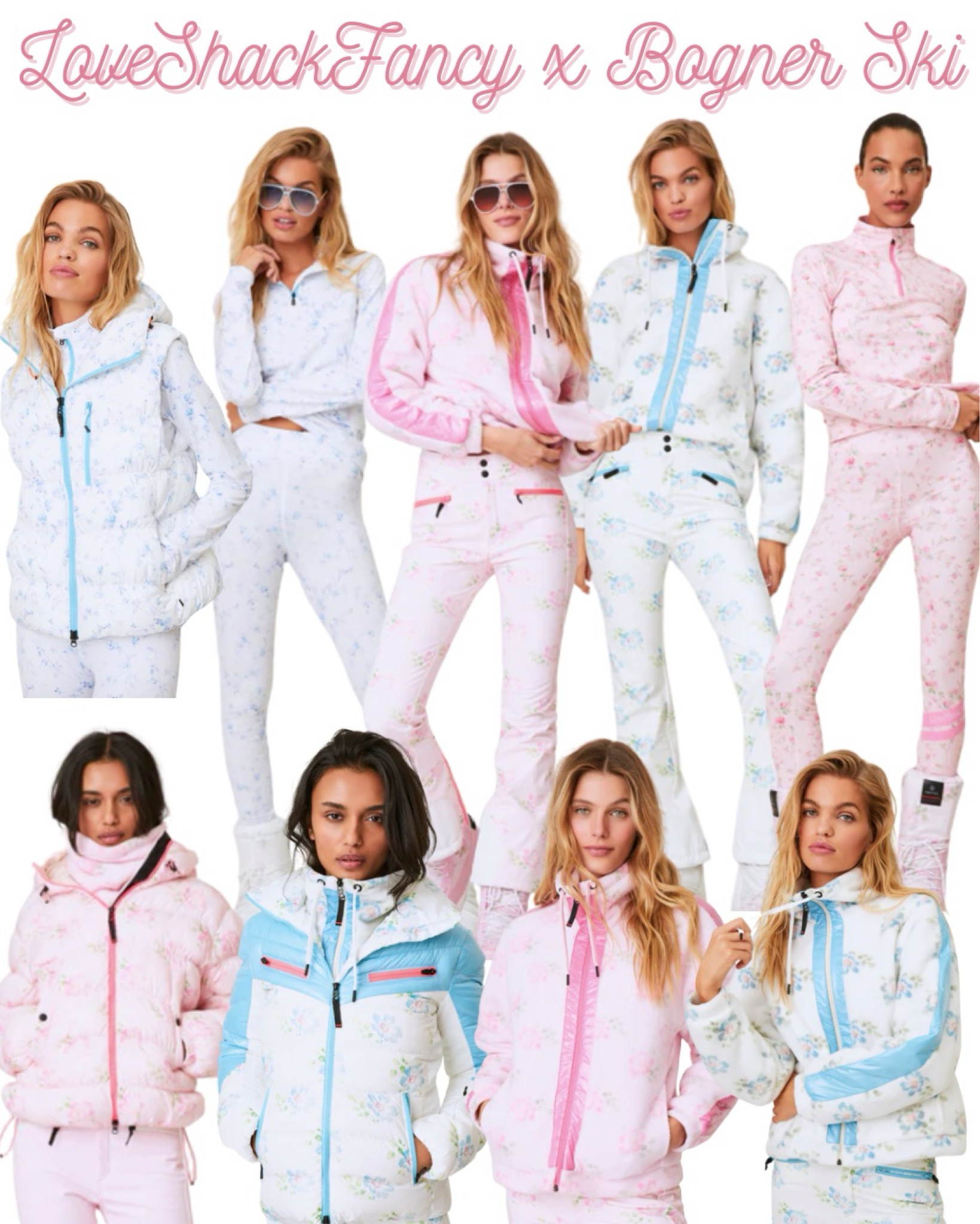 LoveShackFancy x Bogner 🌸 ski outfit, ski jacket, ski pants, ski boots, ski vest, Apres ski, fleece jacket, puffer jacket, winter outfit, cold weather outfit 

#LTKfitness #LTKSeasonal #LTKtravel