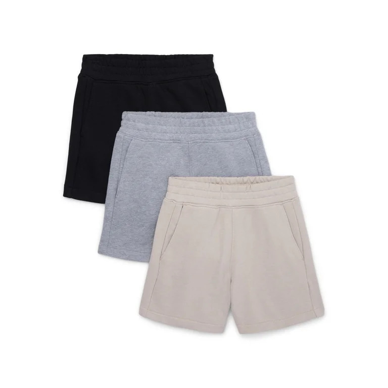 Garanimals Toddler Boy French Terry Shorts Multipack, 3-Pack, Sizes 18M-5T | Walmart (US)