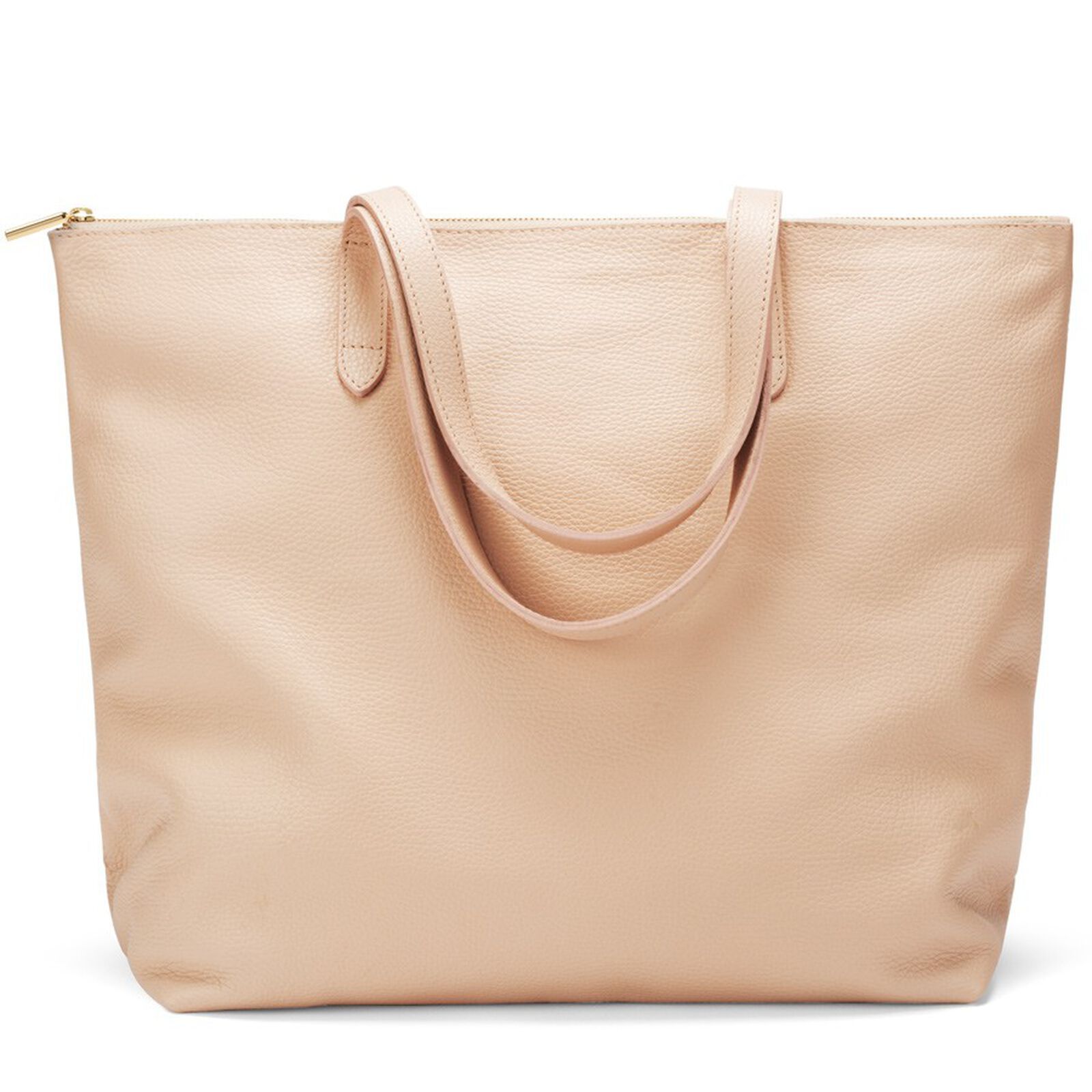 Classic Leather Zipper Tote | Cuyana